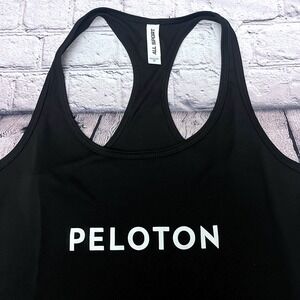 Peloton Women's Tank Top Racerback Black Xtra Small‎